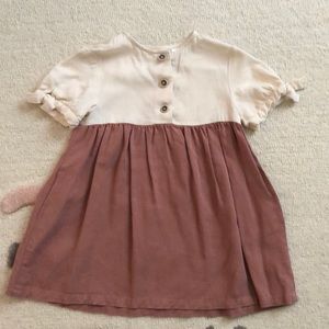 Zara color block dress